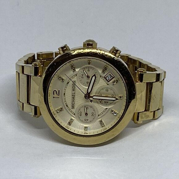 Michael Kors Parker MK5701 Womens Stainless Steel Analog Dial Quartz Watch XR494 - Picture 7 of 12